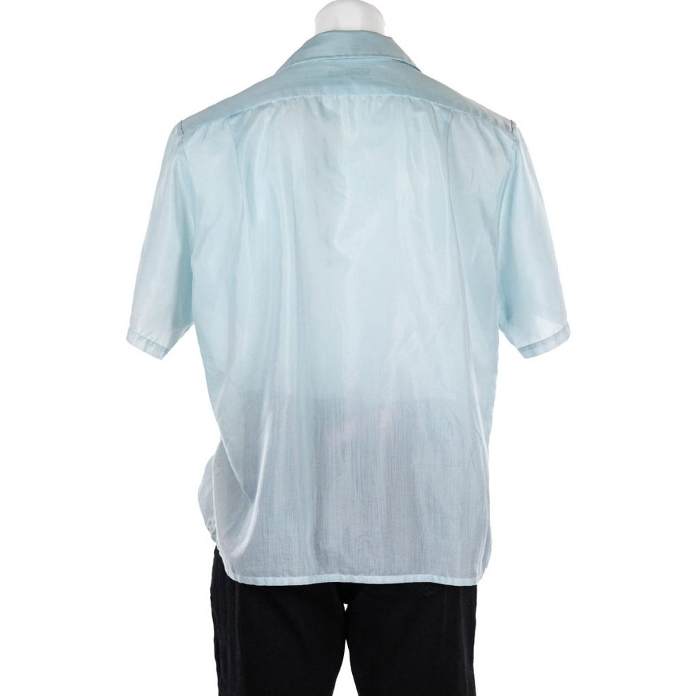 Mcgregor Button Down Shirt Lg Blue - image 2